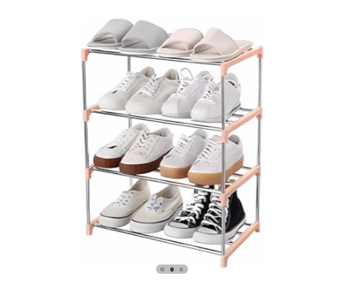 Miniatura 3 de Organizador de zapatos 4 niveles CUADRAD